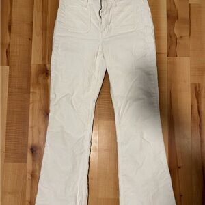 GAP Women's Cream Flare Jeans